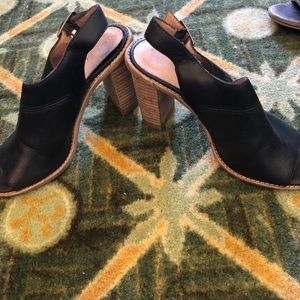 Madewell Heeled Sandal Mules 8